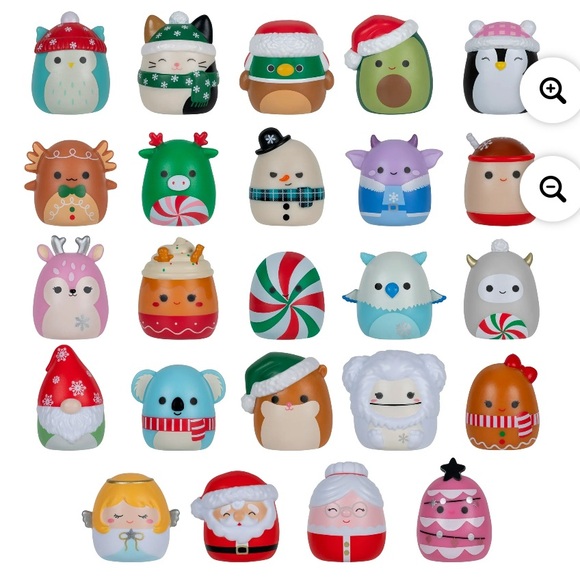 Squish a longs by Squishmallows Holiday Advent Calendar 2025 Mini Squish - NEW - Picture 5 of 5